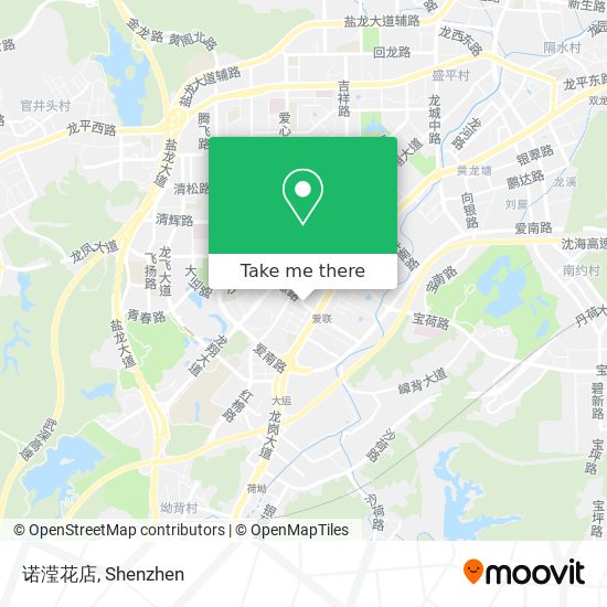 诺滢花店 map
