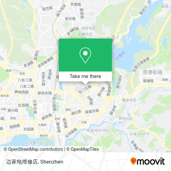 边家电维修店 map