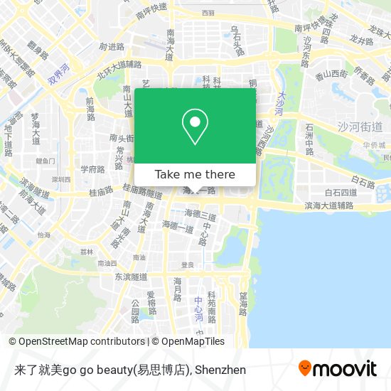 来了就美go go beauty(易思博店) map