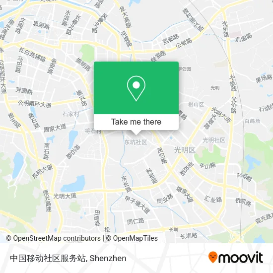 中国移动社区服务站 map