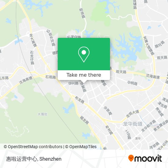 惠啦运营中心 map