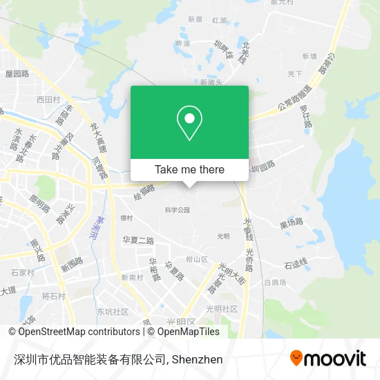 深圳市优品智能装备有限公司 map