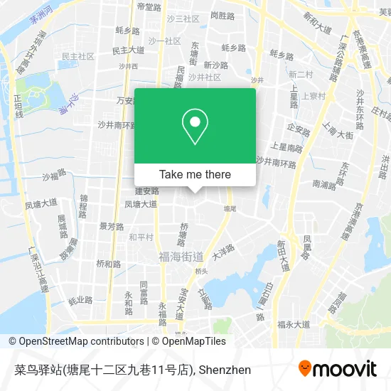 菜鸟驿站(塘尾十二区九巷11号店) map