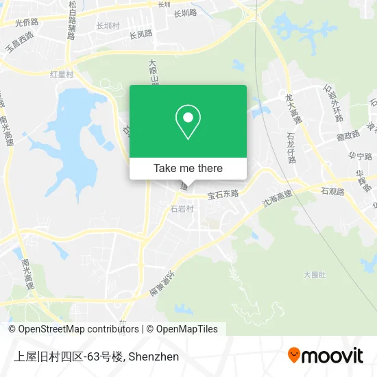 上屋旧村四区-63号楼 map