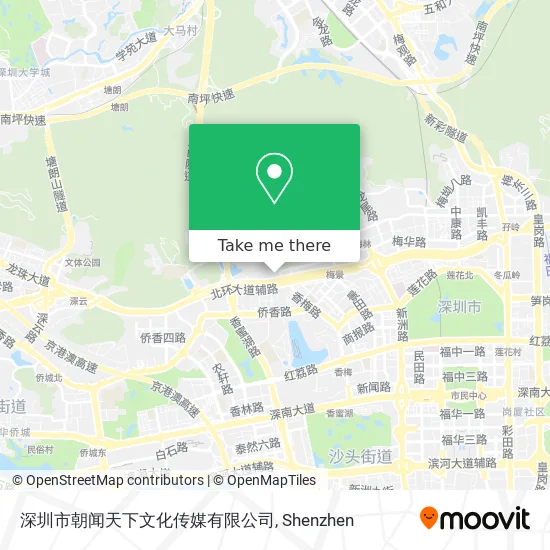 深圳市朝闻天下文化传媒有限公司 map