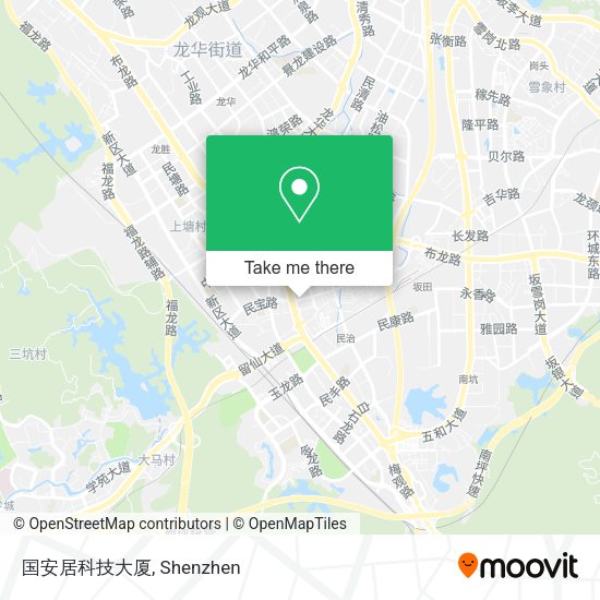 国安居科技大厦 map
