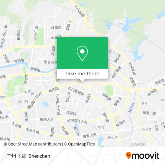 广州飞肯 map