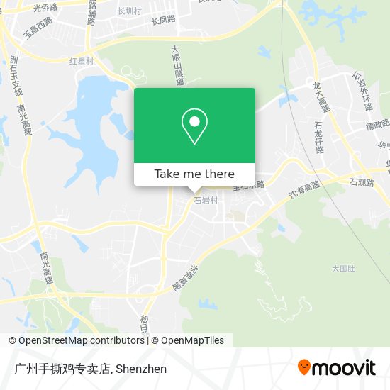 广州手撕鸡专卖店 map