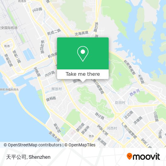 天平公司 map