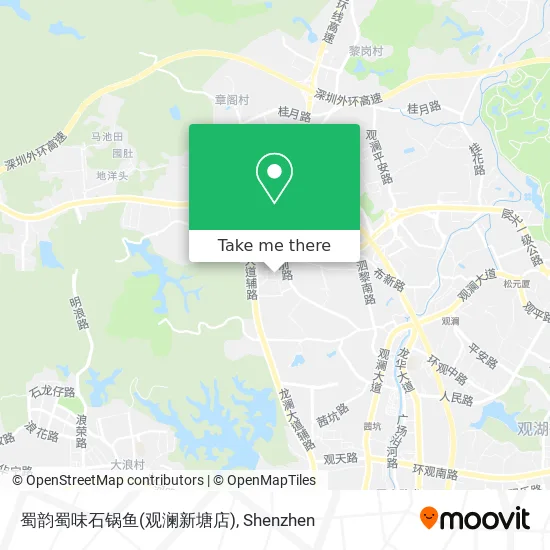 蜀韵蜀味石锅鱼(观澜新塘店) map