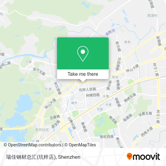 瑞佳钢材总汇(坑梓店) map