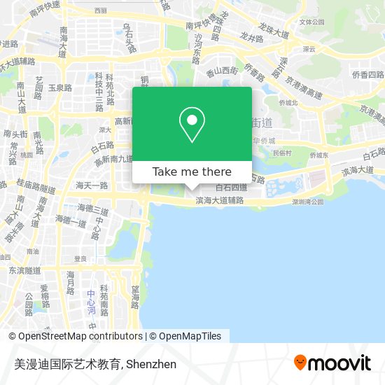 美漫迪国际艺术教育 map