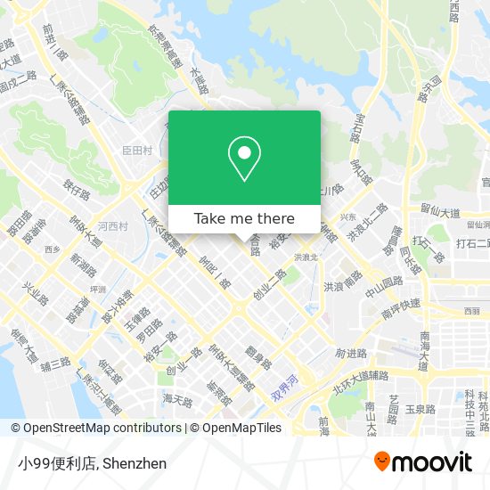 小99便利店 map