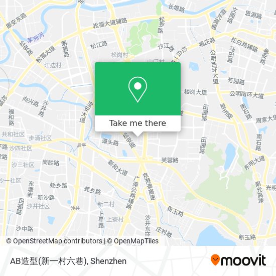 AB造型(新一村六巷) map