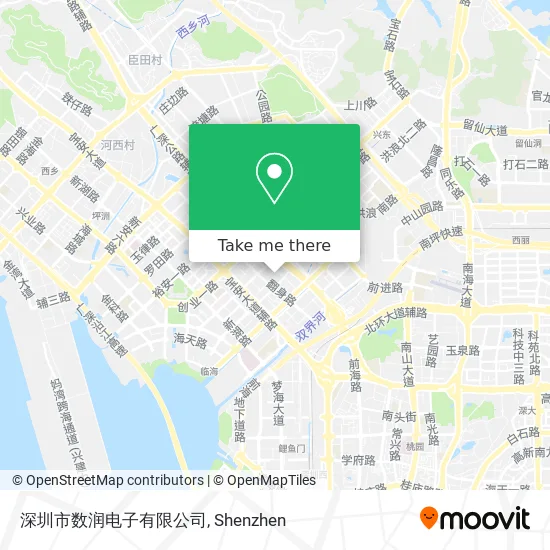 深圳市数润电子有限公司 map