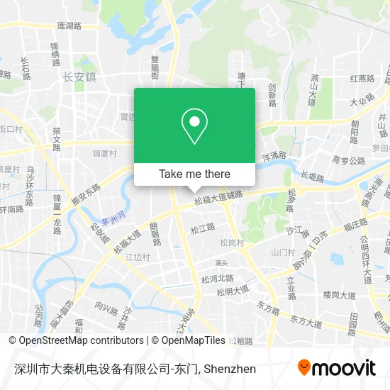 深圳市大秦机电设备有限公司-东门 map