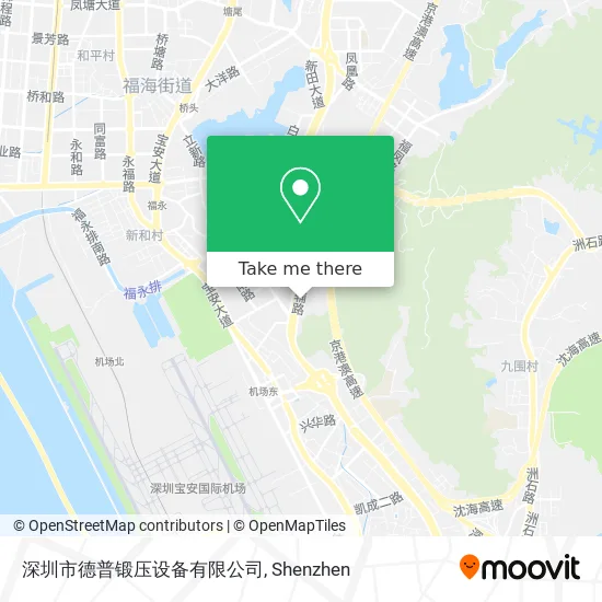 深圳市德普锻压设备有限公司 map