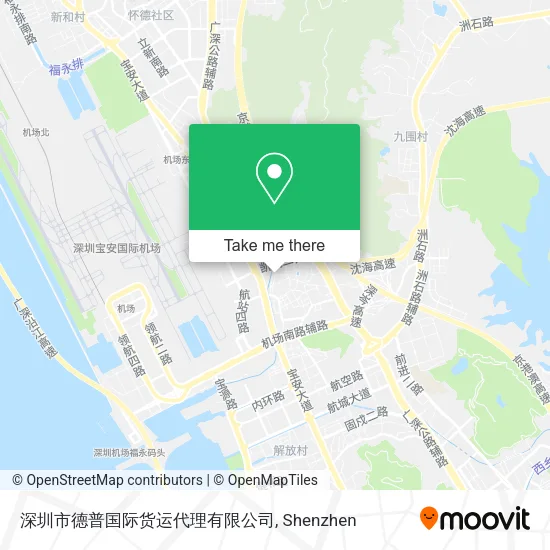 深圳市德普国际货运代理有限公司 map