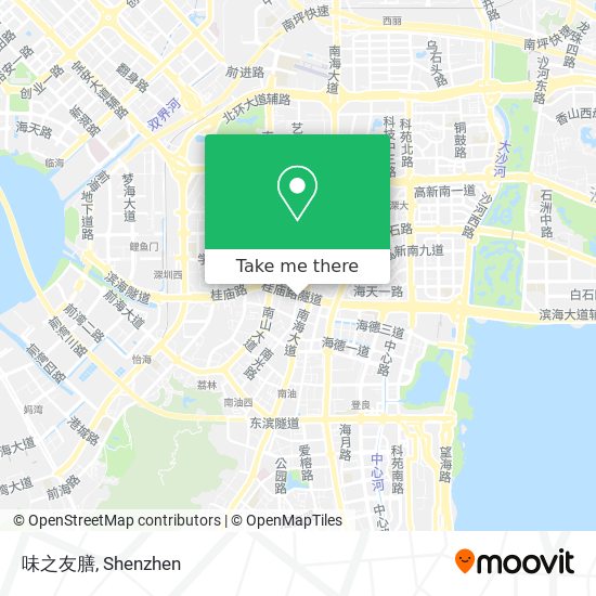 味之友膳 map