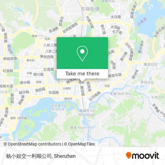 杨小姐交一利顺公司 map