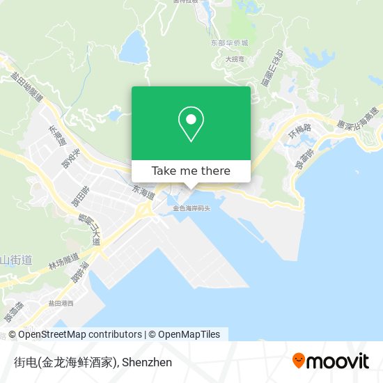 街电(金龙海鲜酒家) map