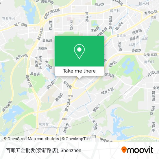 百顺五金批发(爱新路店) map
