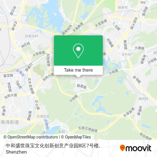 中和盛世珠宝文化创新创意产业园B区7号楼 map