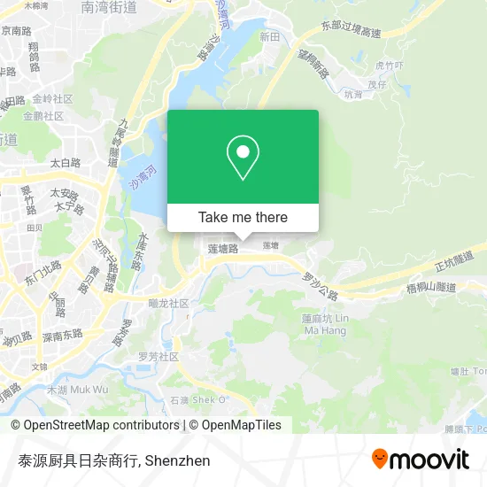 泰源厨具日杂商行 map