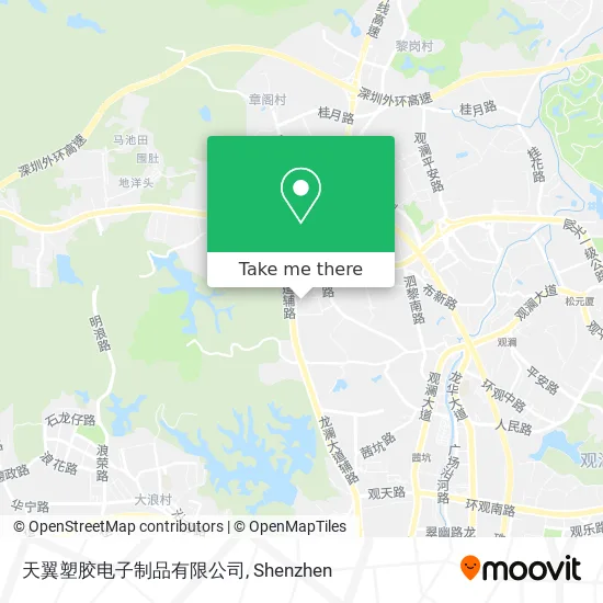 天翼塑胶电子制品有限公司 map