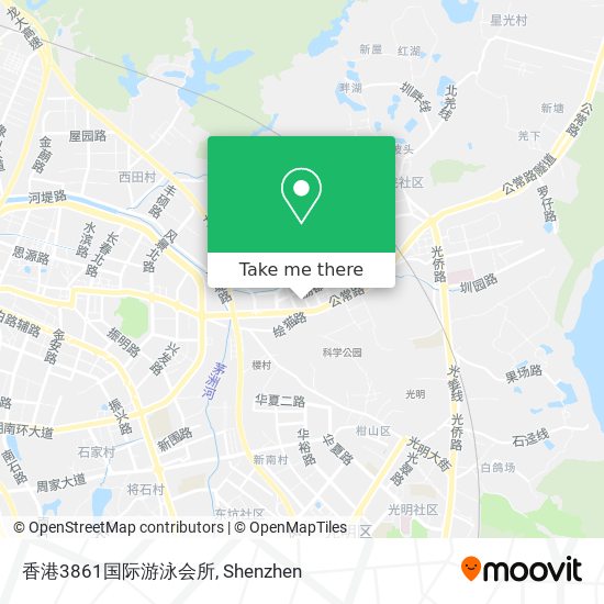 香港3861国际游泳会所 map