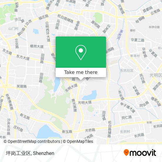 坪岗工业区 map
