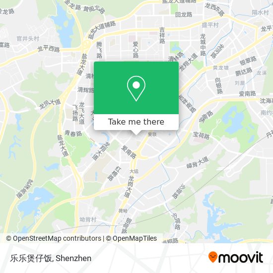 乐乐煲仔饭 map