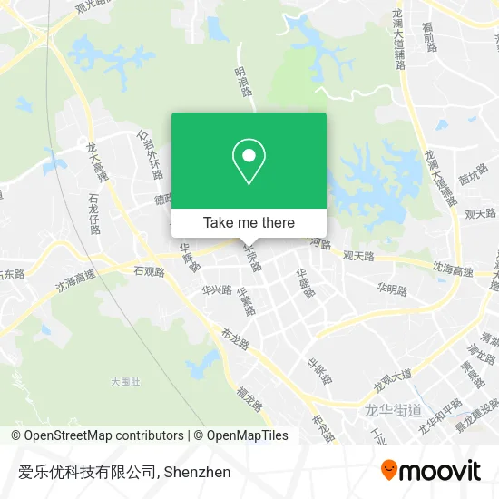 爱乐优科技有限公司 map
