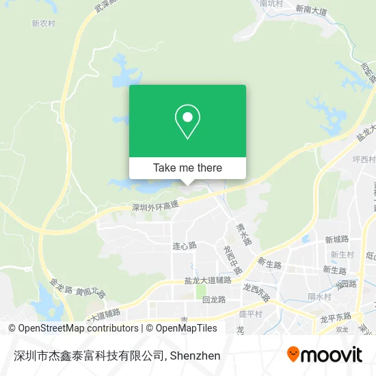深圳市杰鑫泰富科技有限公司 map