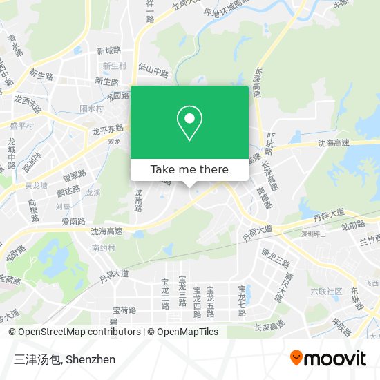三津汤包 map