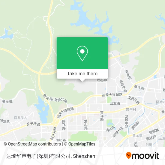 达琦华声电子(深圳)有限公司 map