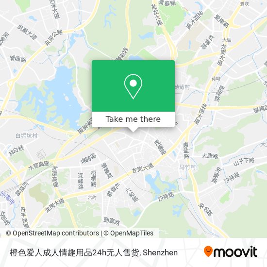 橙色爱人成人情趣用品24h无人售货 map