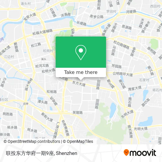 联投东方华府一期9座 map