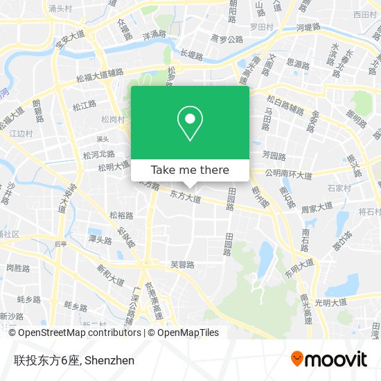 联投东方6座 map