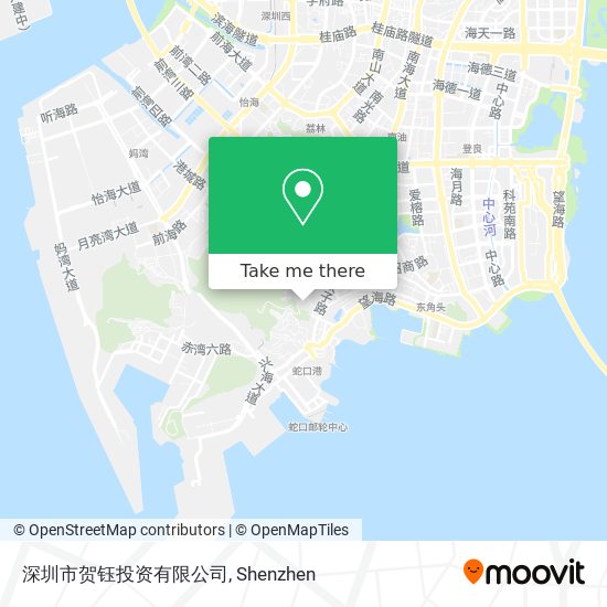 深圳市贺钰投资有限公司 map