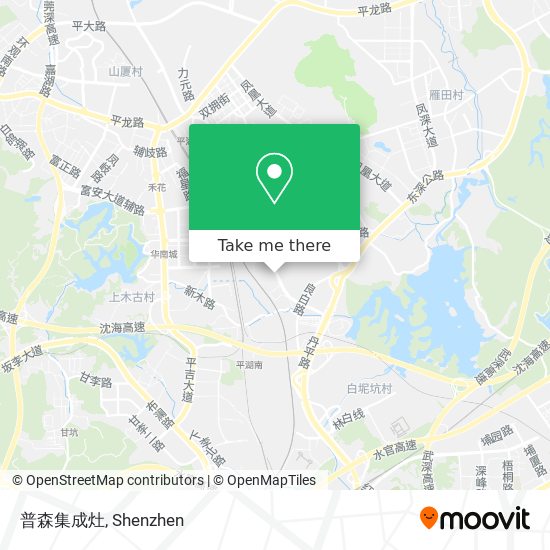 普森集成灶 map
