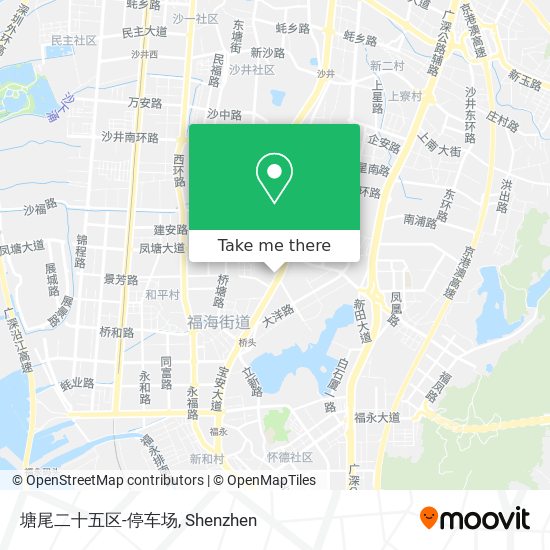 塘尾二十五区-停车场 map