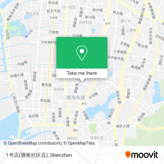 1号店(塘尾社区店) map