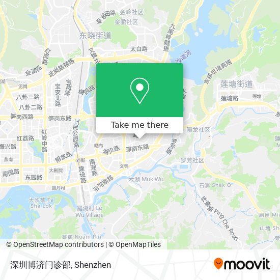 深圳博济门诊部 map