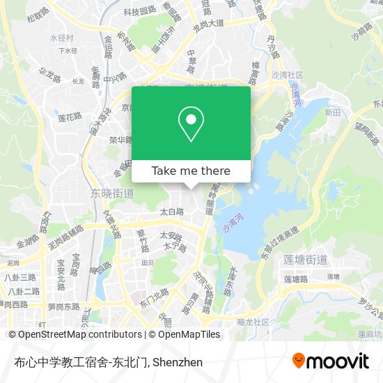 布心中学教工宿舍-东北门 map