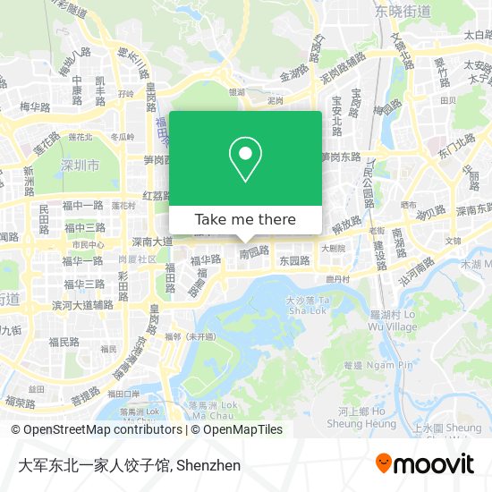 大军东北一家人饺子馆 map