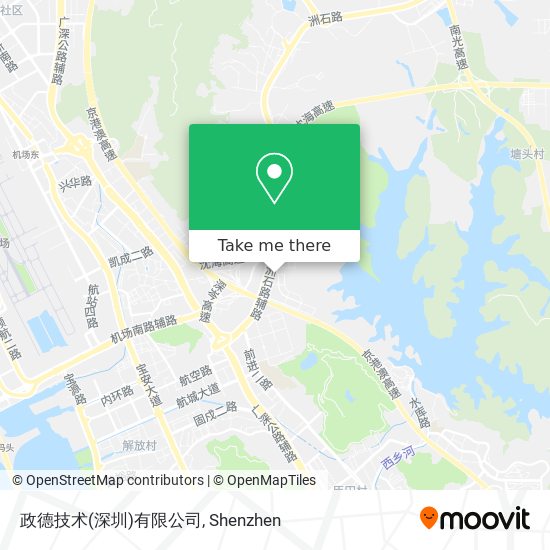 政德技术(深圳)有限公司 map
