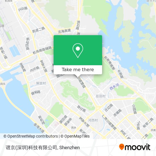 谱京(深圳)科技有限公司 map