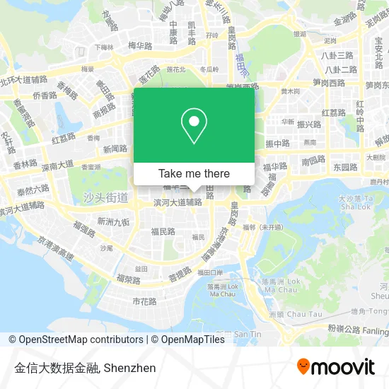 金信大数据金融 map