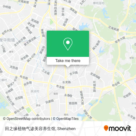 田之缘植物气渗美容养生馆 map